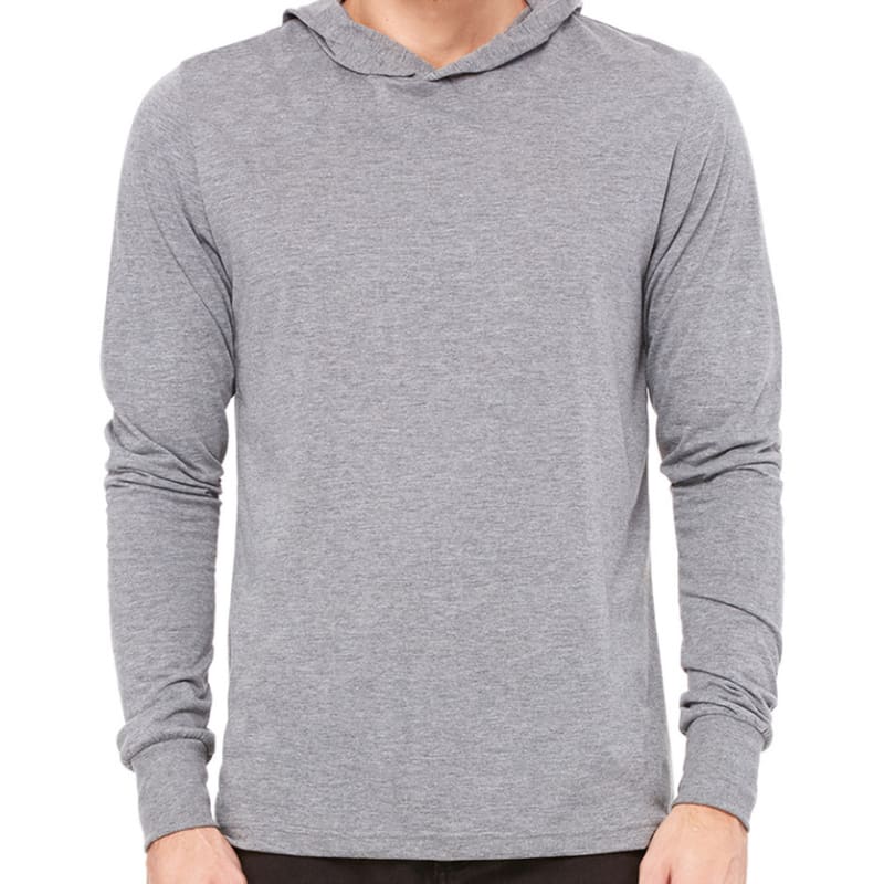 Bella Unisex Jersey Long-Sleeve Hoodie 12