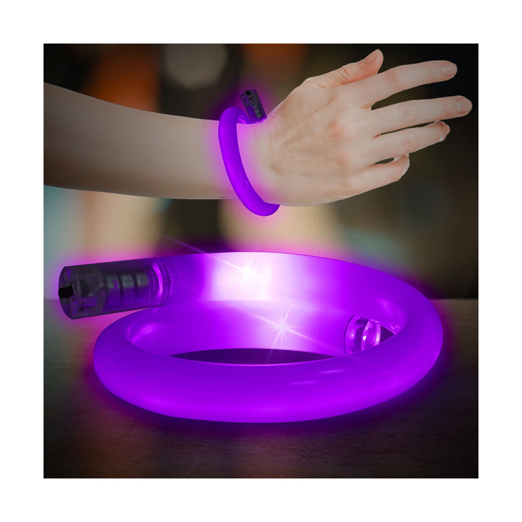 Flashing LED Tube Bracelet 7