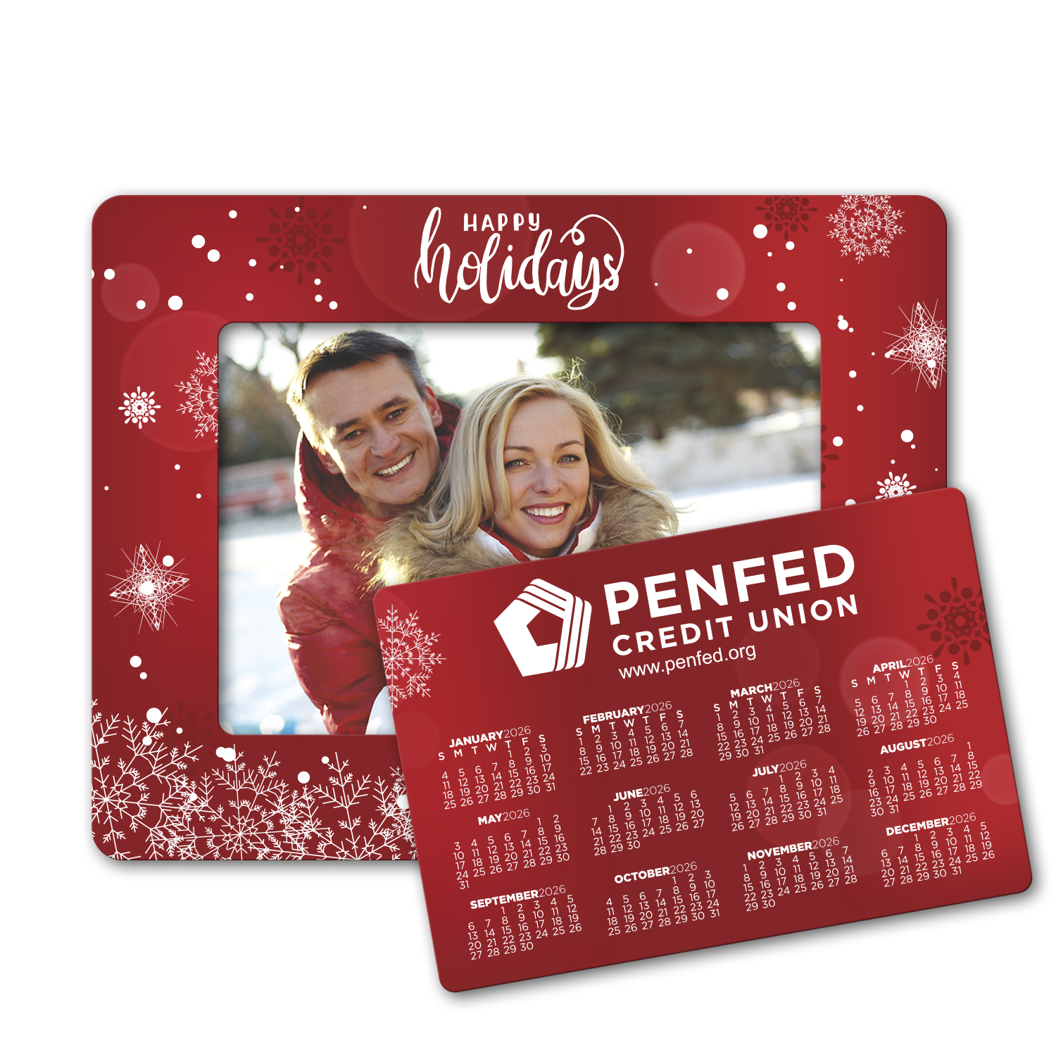 Holiday Calendar Punch Out Picture Frame 3