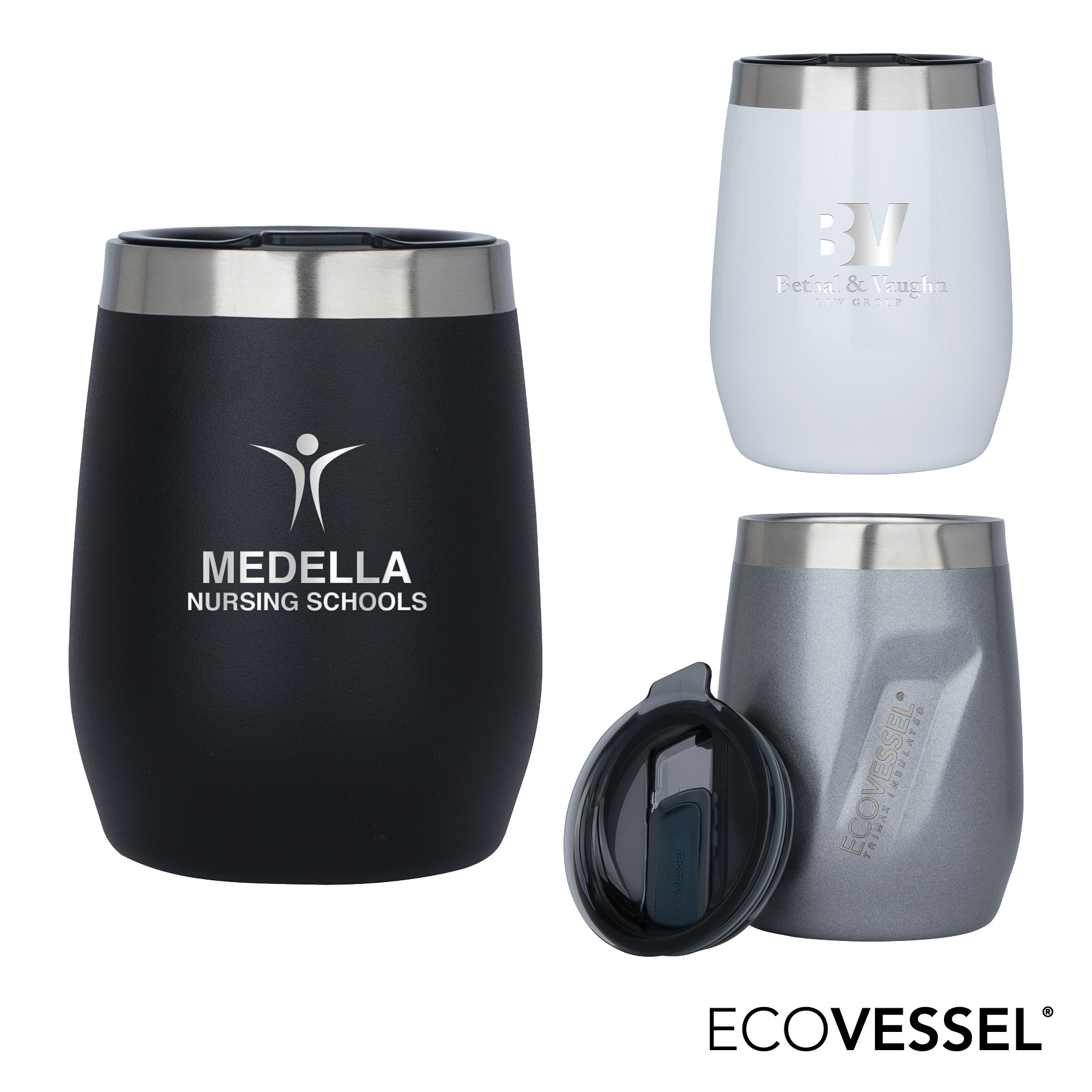 EcoVessel® Port 10 oz. Vacuum Insulated Wine Tumbler 38