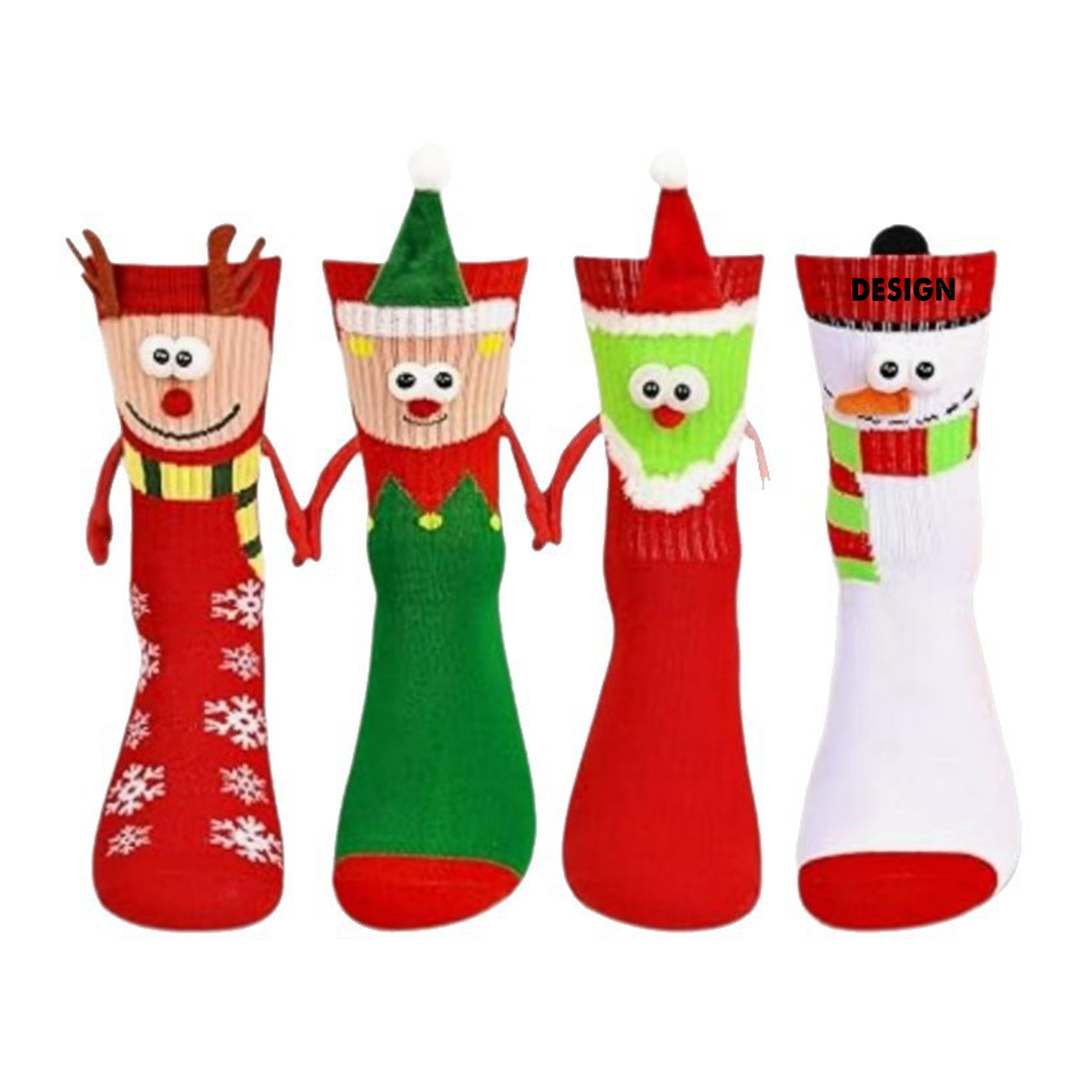 Christmas Couple Socks 2