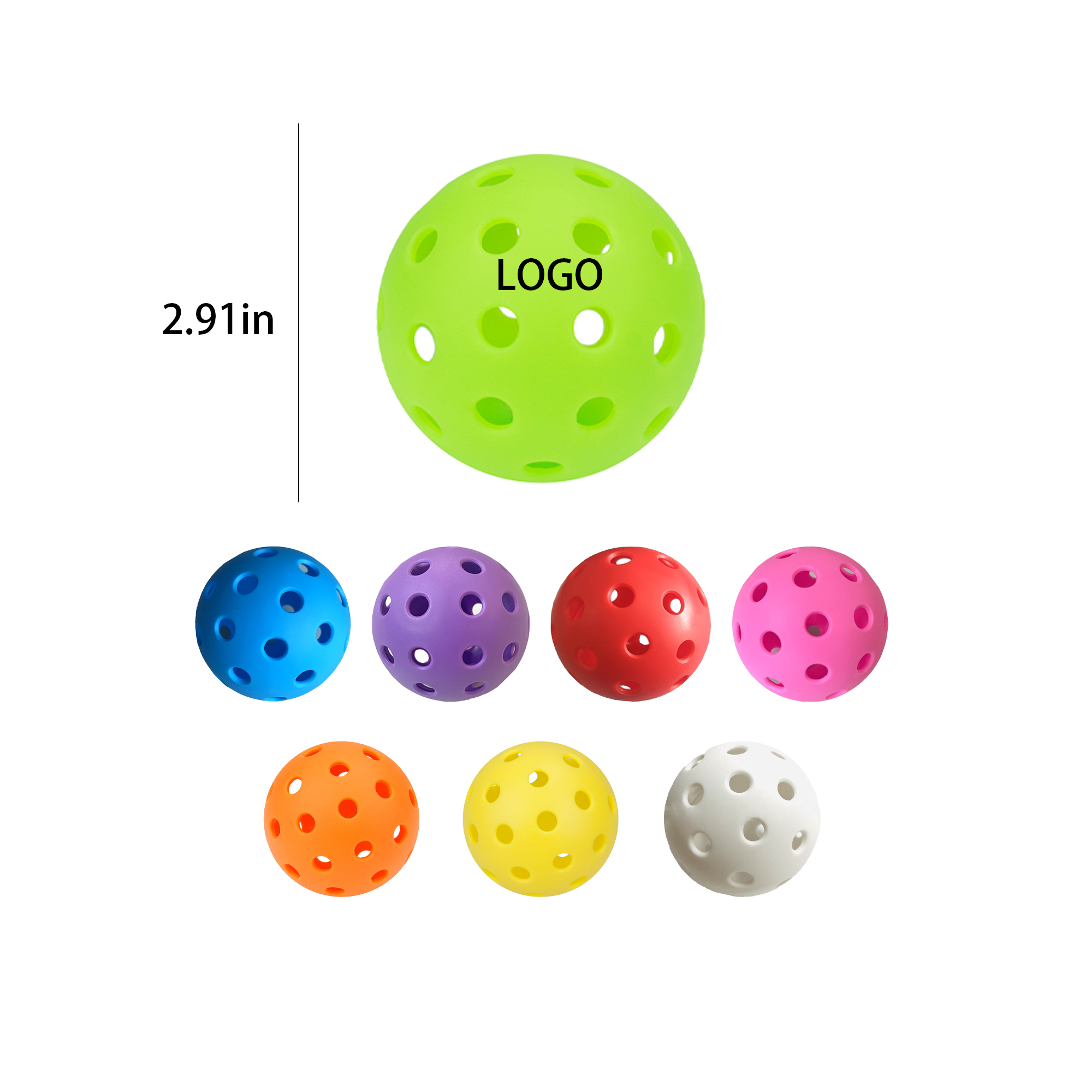 Porous wear-resistant TPE Hole Ball 2
