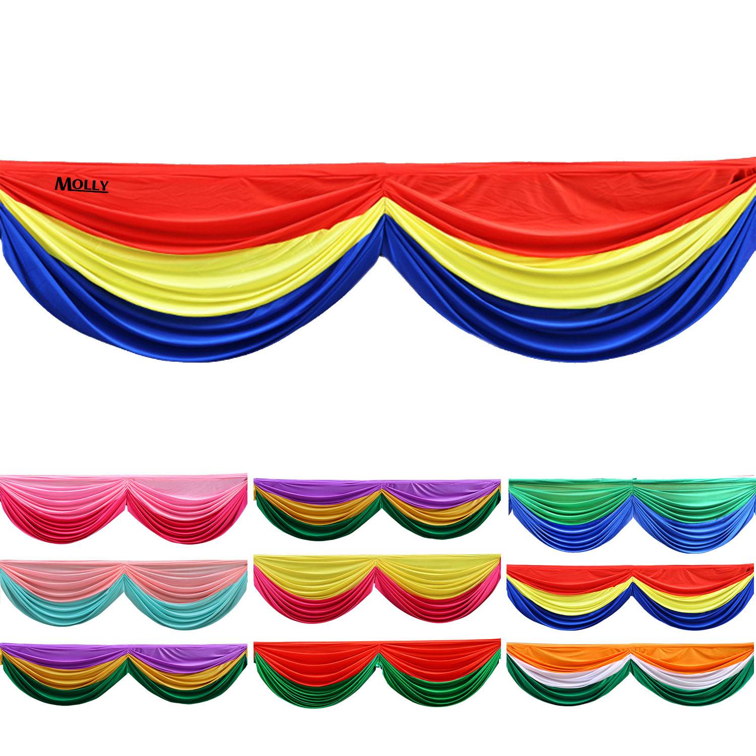 Rainbow Fabric Bunting 2