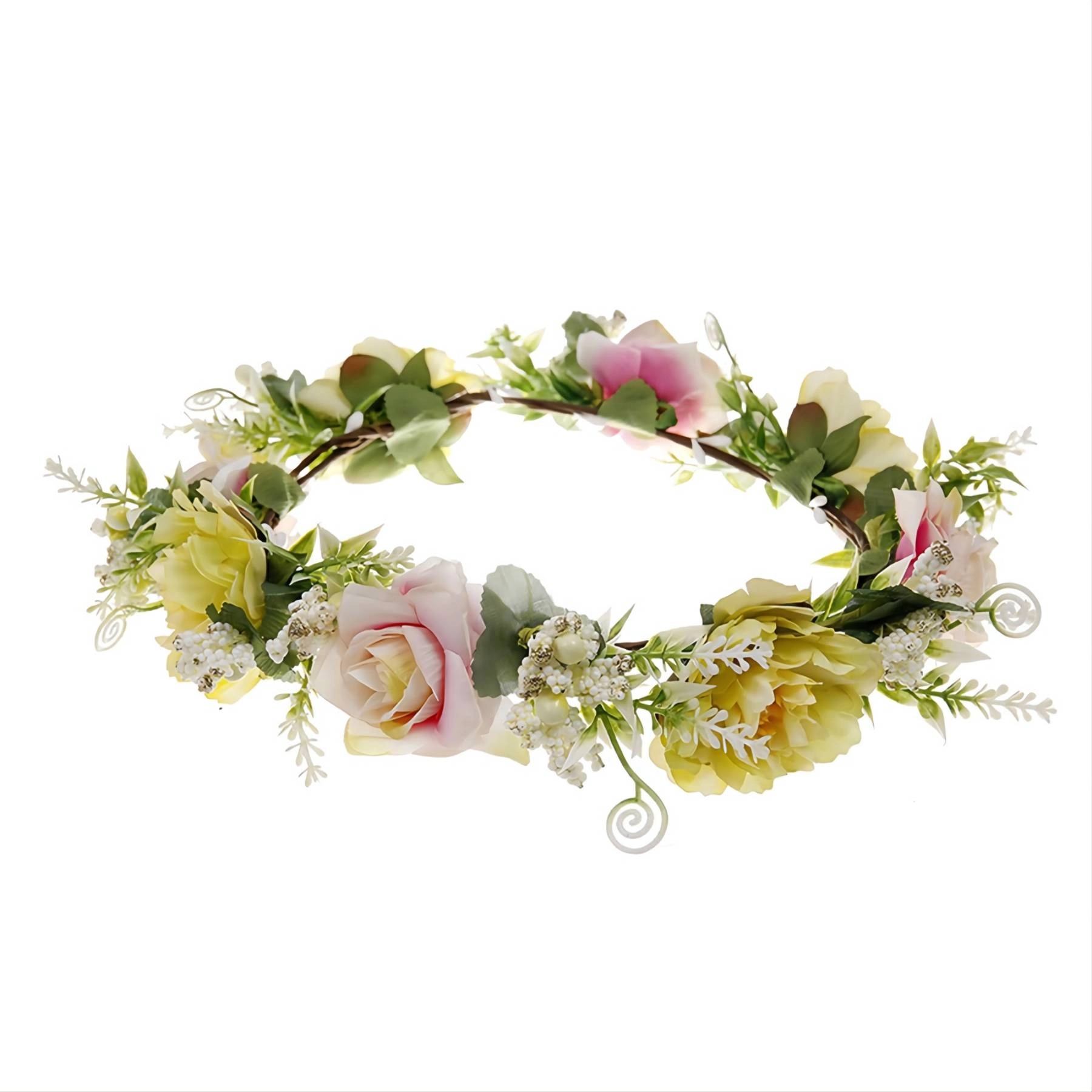 Flower Wreath Garland Headband 2