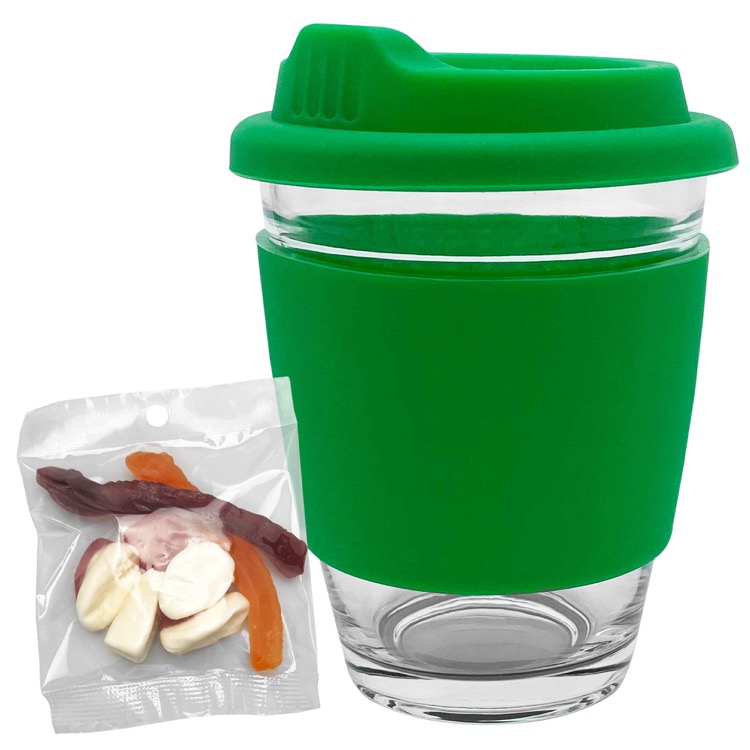 Jelly Party Mix in Carlo Glass Coffee Cup 28