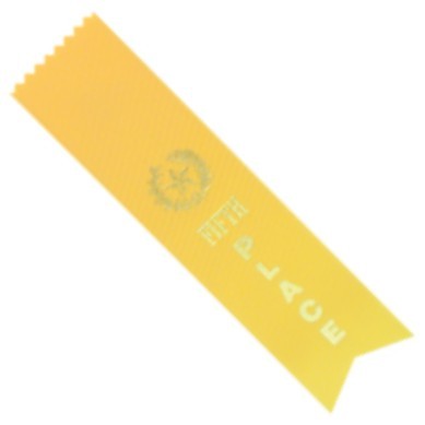 Fifth Place Ribbon 2" x 8" 1