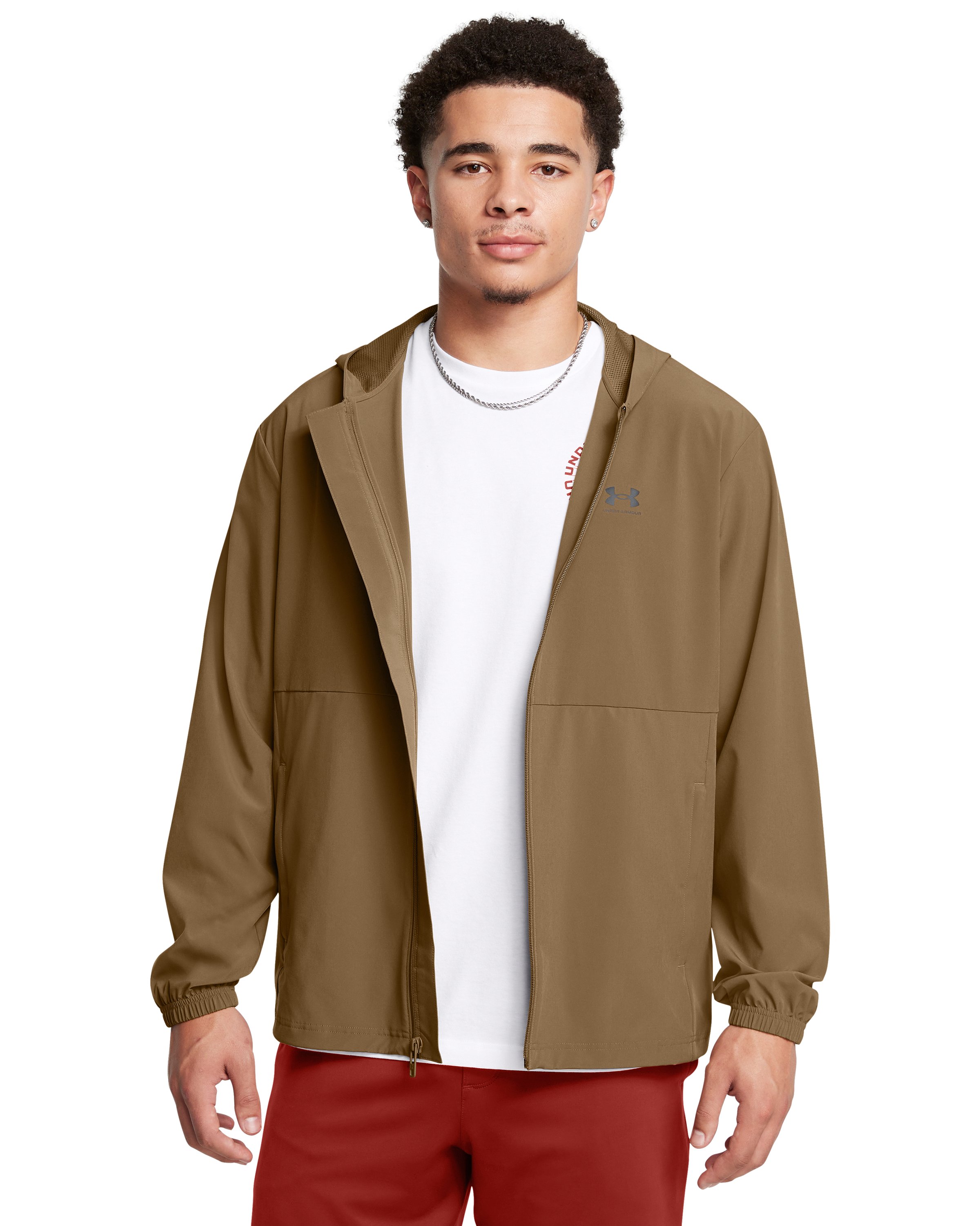 UA Vibe Woven Men's Windbreaker 2