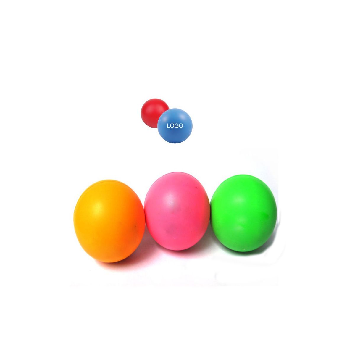 Solid Color PU Stress Ball 1