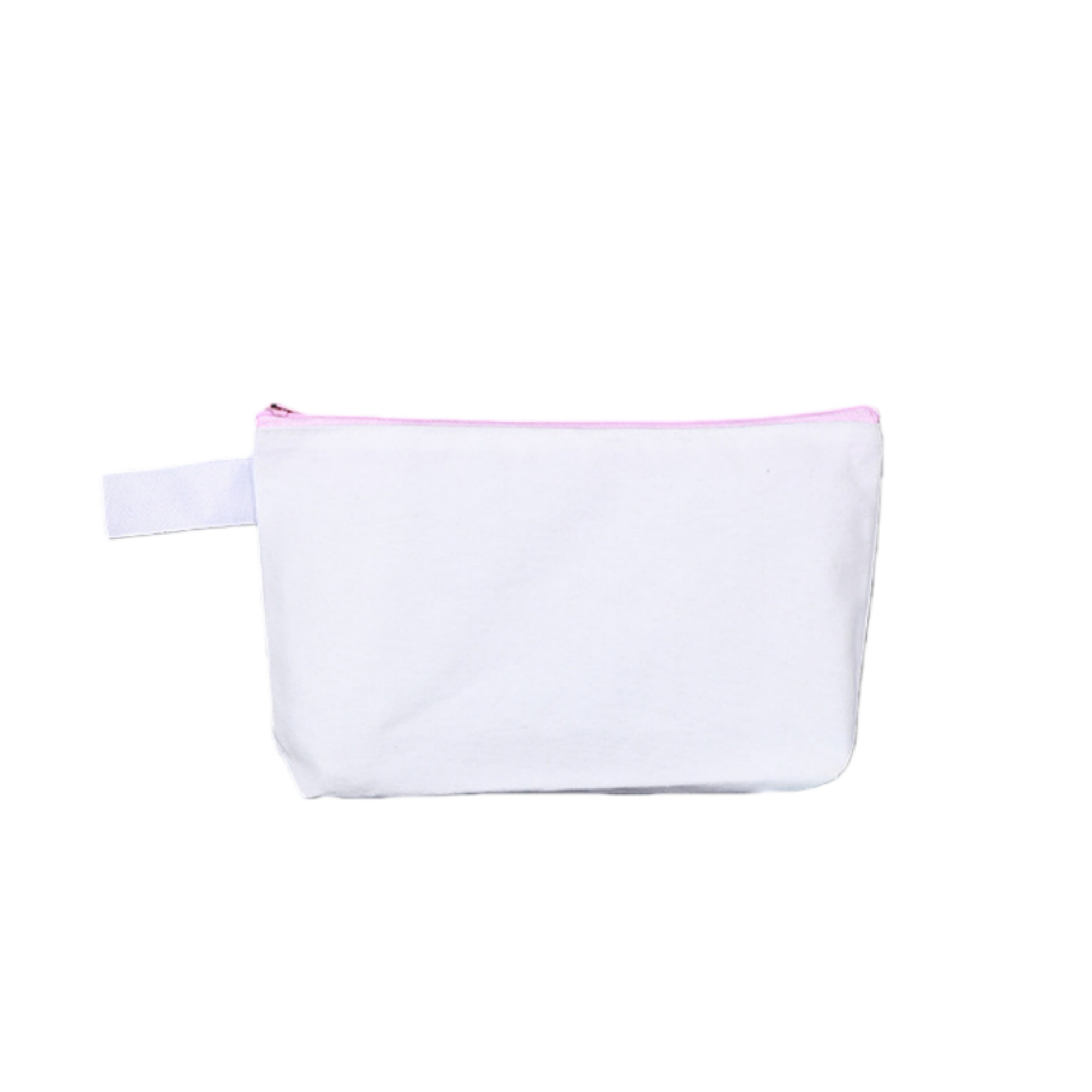 Multi-Purpose Canvas Makeup Bag with Bottom and Strap 13