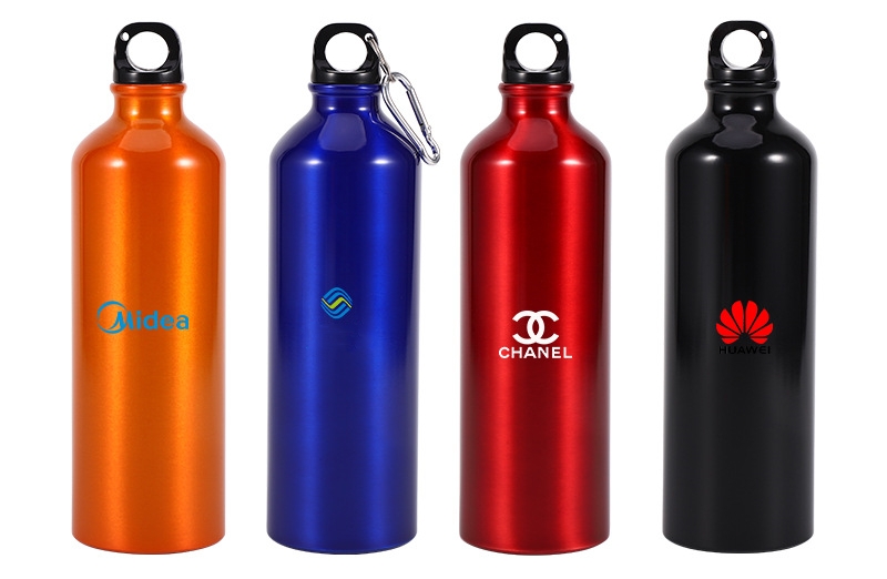 Water Bottle with Carabiner 2