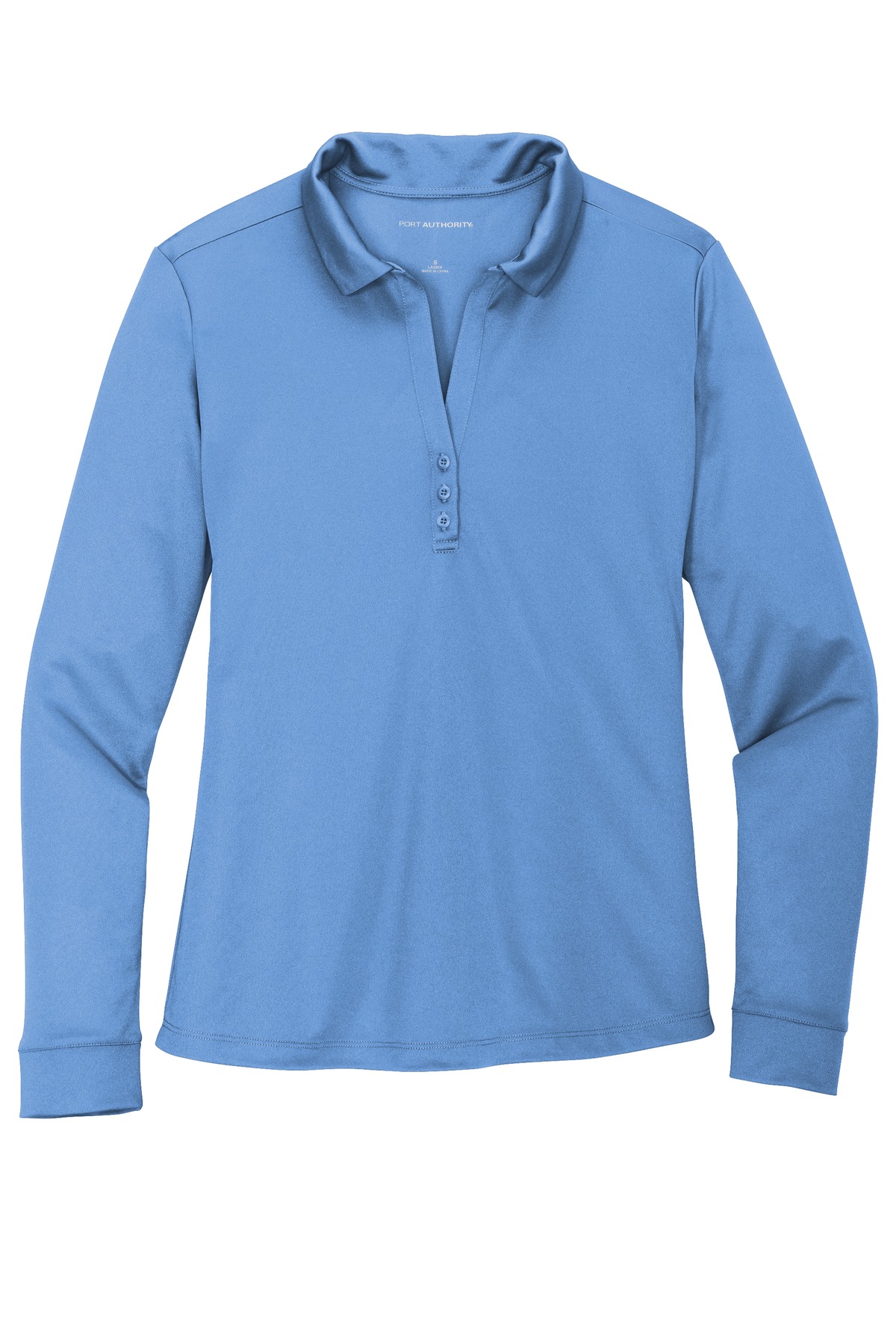 Port Authority Women's Silk Touch Performance Long Sleeve Polo. L540LS 38