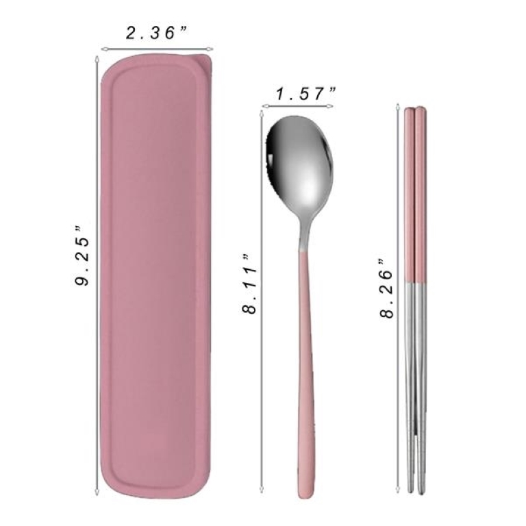 Portable Stainless Steel Flatware Set 1