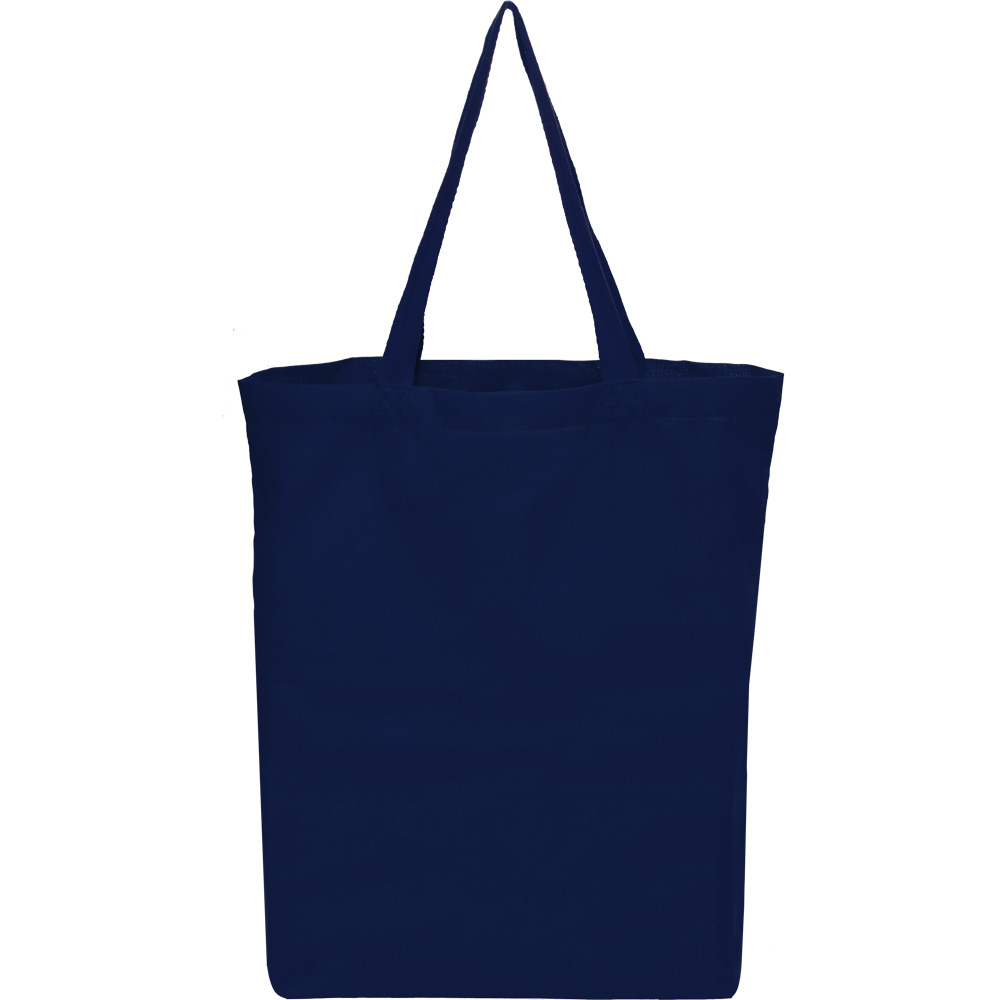 15W x 17H inch Gusseted Cotton Tote Bags