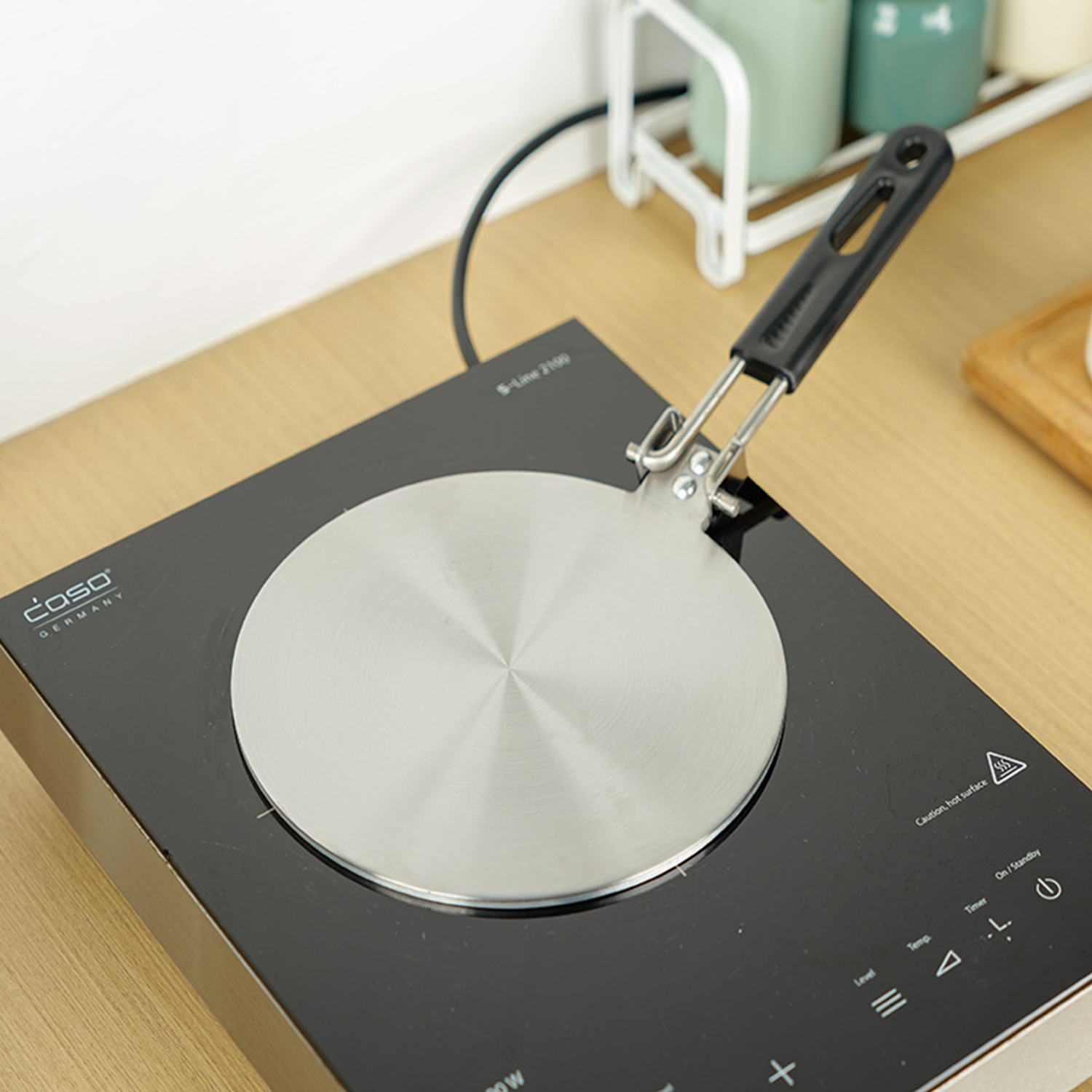 Stainless steel induction plate 4