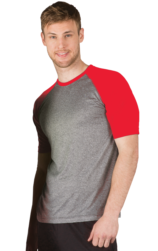 Adult S/S Crew Neck Baseball Tee 12