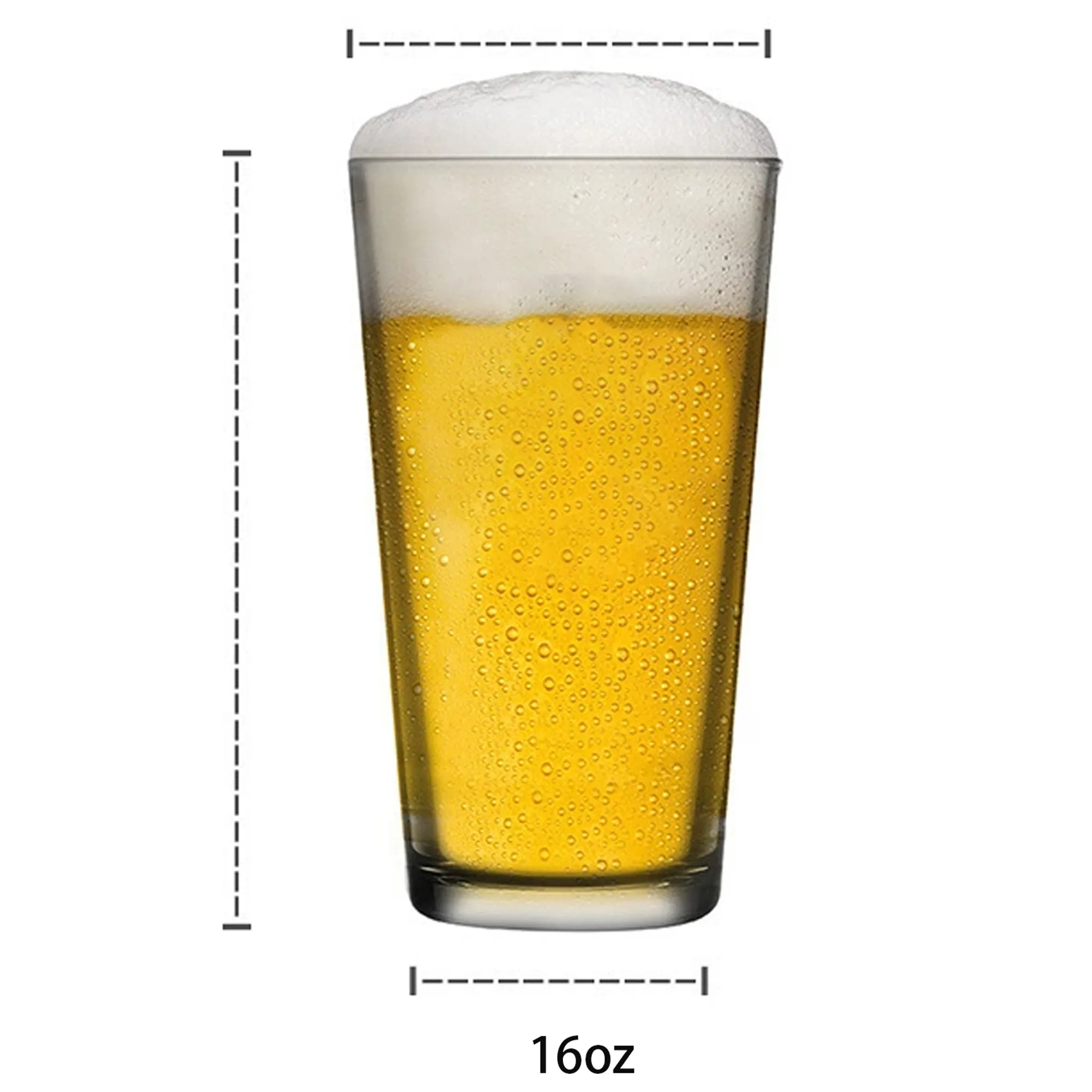 The Power of the Paw Shaker Pint Glass 3