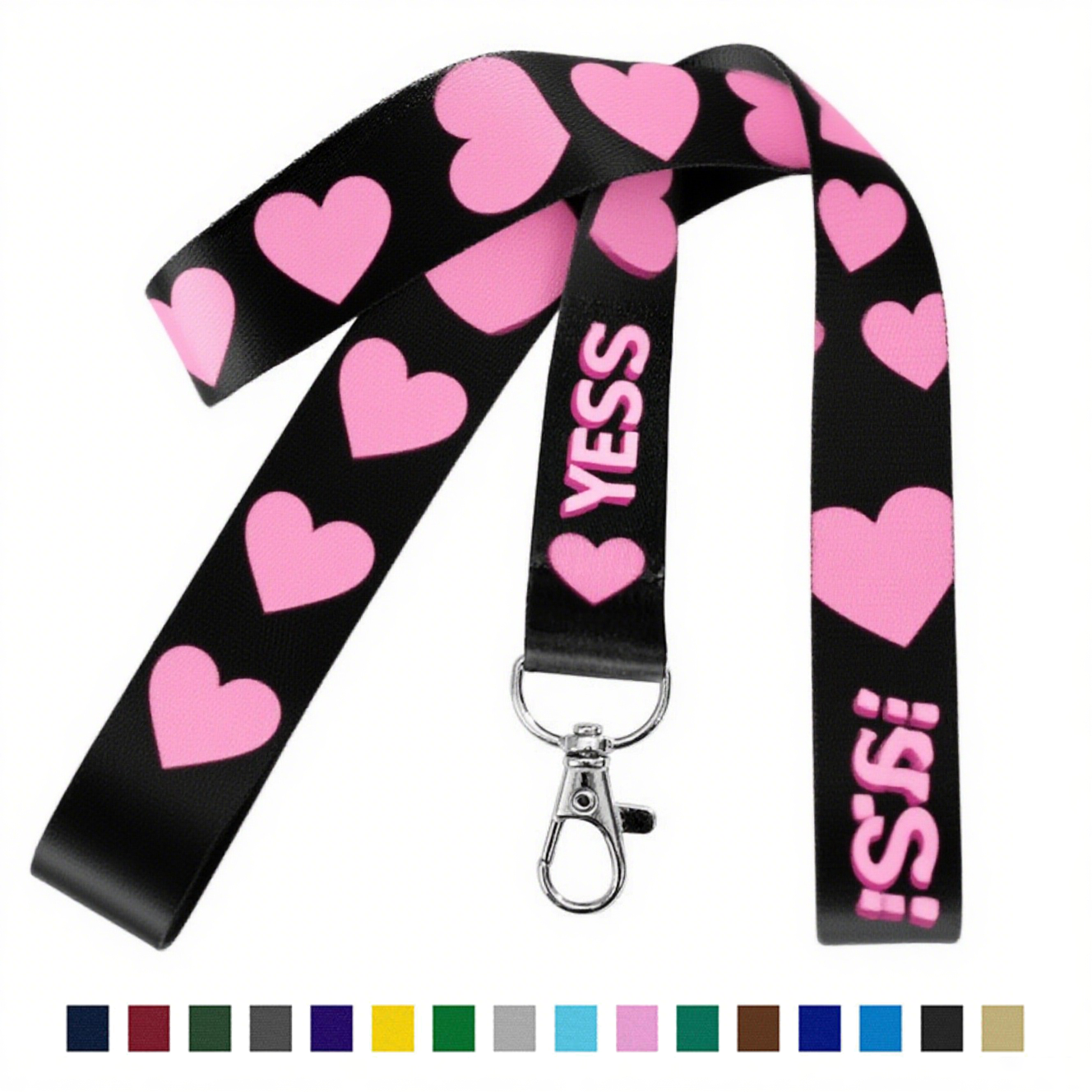 MOQ 30pcs Reinforced Keychain Lanyard 2