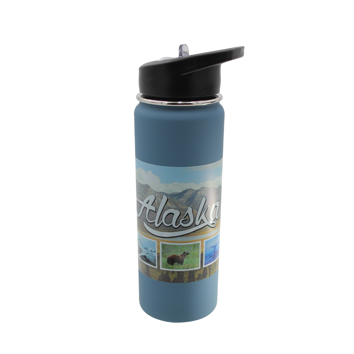 Halcyon 20 oz. Sport Bottle with Flip Straw Lid 6