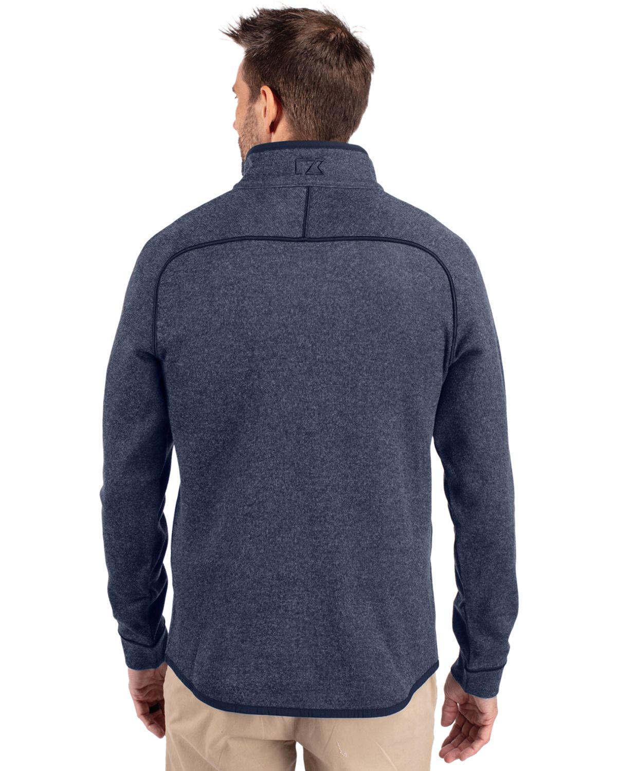 Cutter & Buck Mainsail Sweater-Knit Mens Half Zip Jacket 59