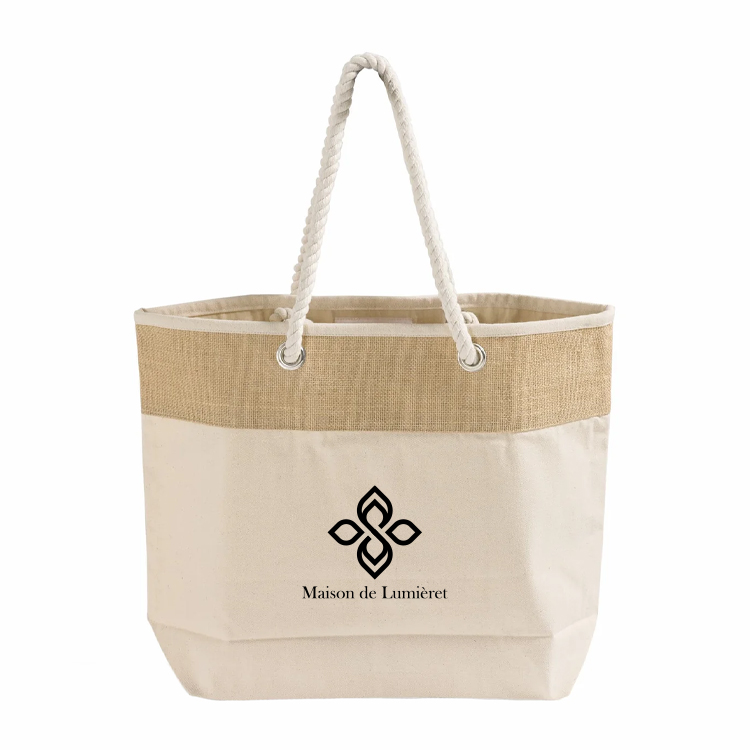 Ridgecrest Rope Handle Canvas Tote Bag 3