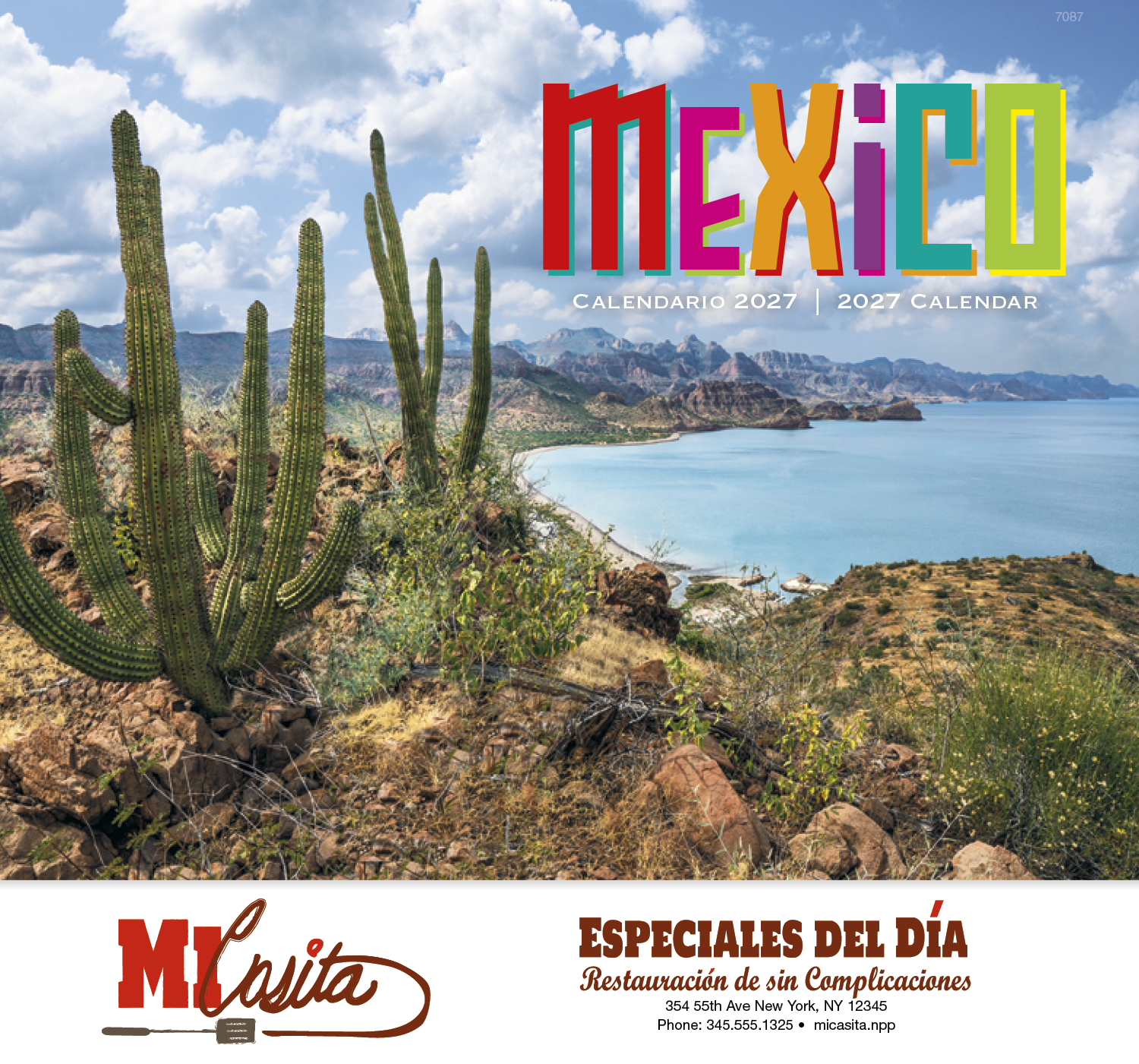 Good Value™ Mexico - Stapled Calendar 47