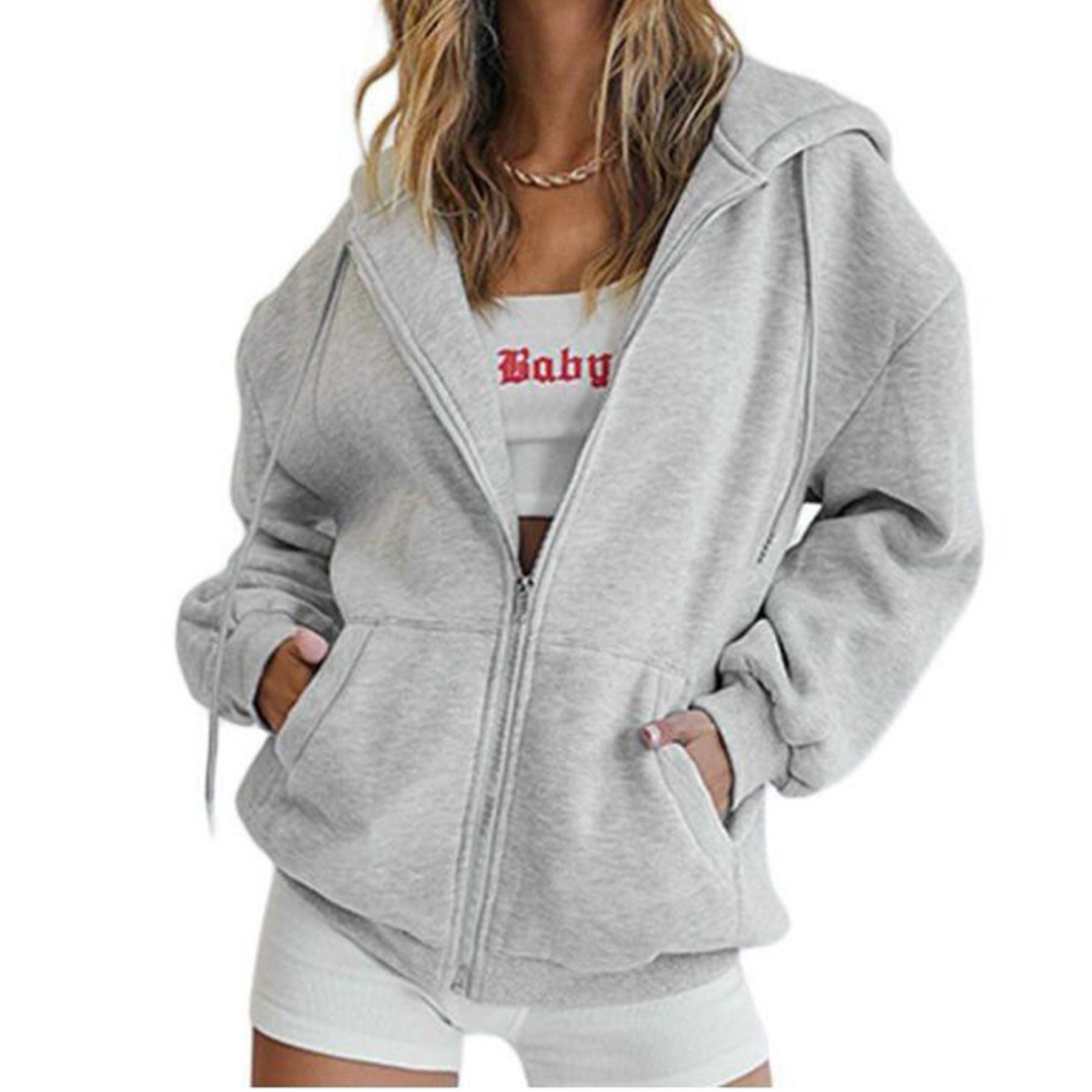 Women's Zip Up Hoodie 2