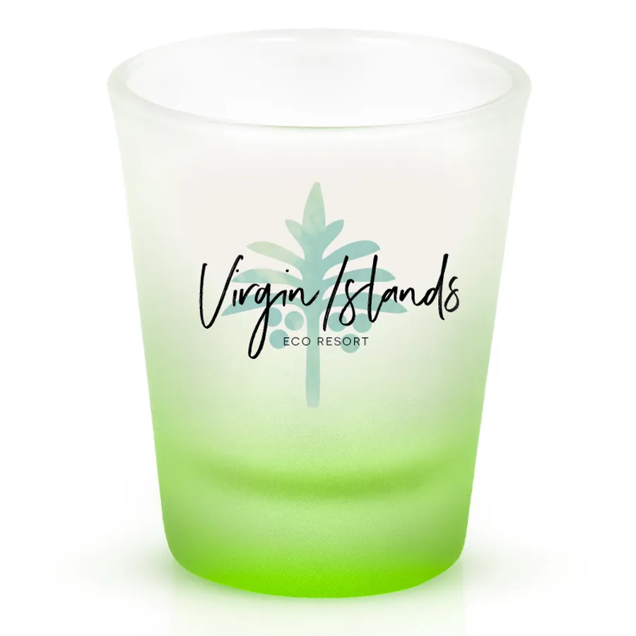 Frosted Glass Shot Glass 2