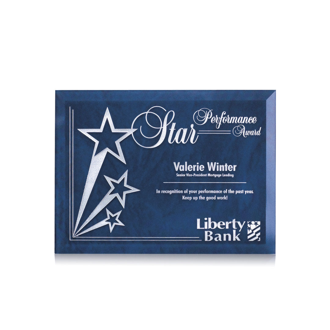 Dunsmore Plaque - Blue 2