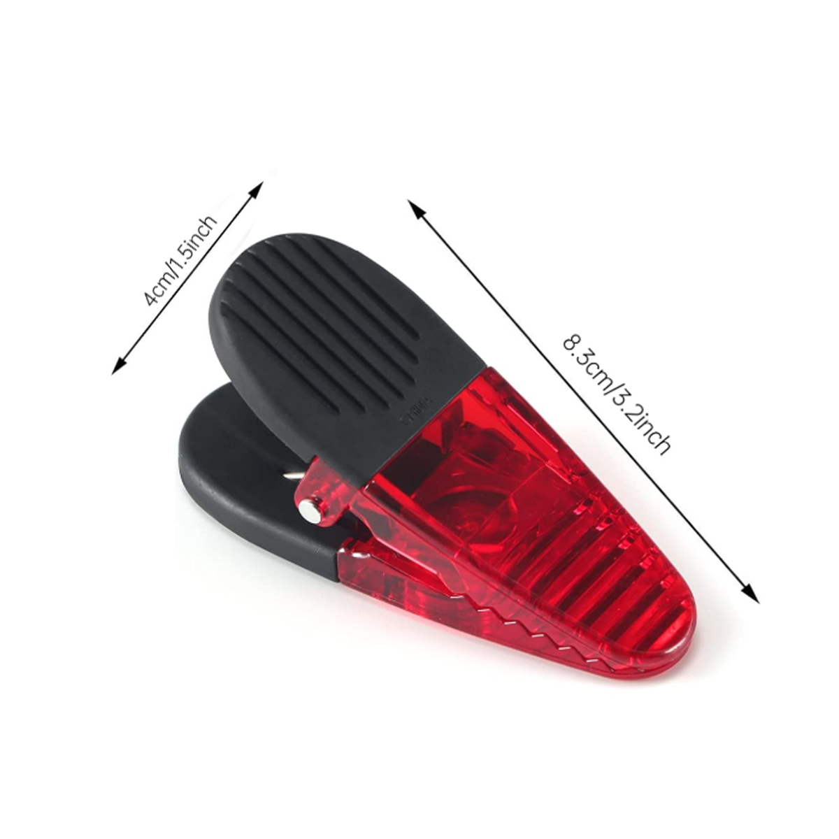 Bamboo Magnetic Clip with Plastic Accent 7