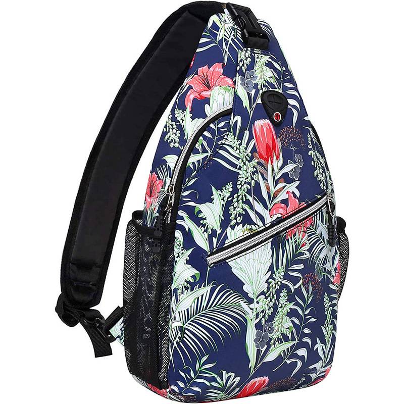 Women's Polyester Full Color Printing Crossbody Chest Bag 4