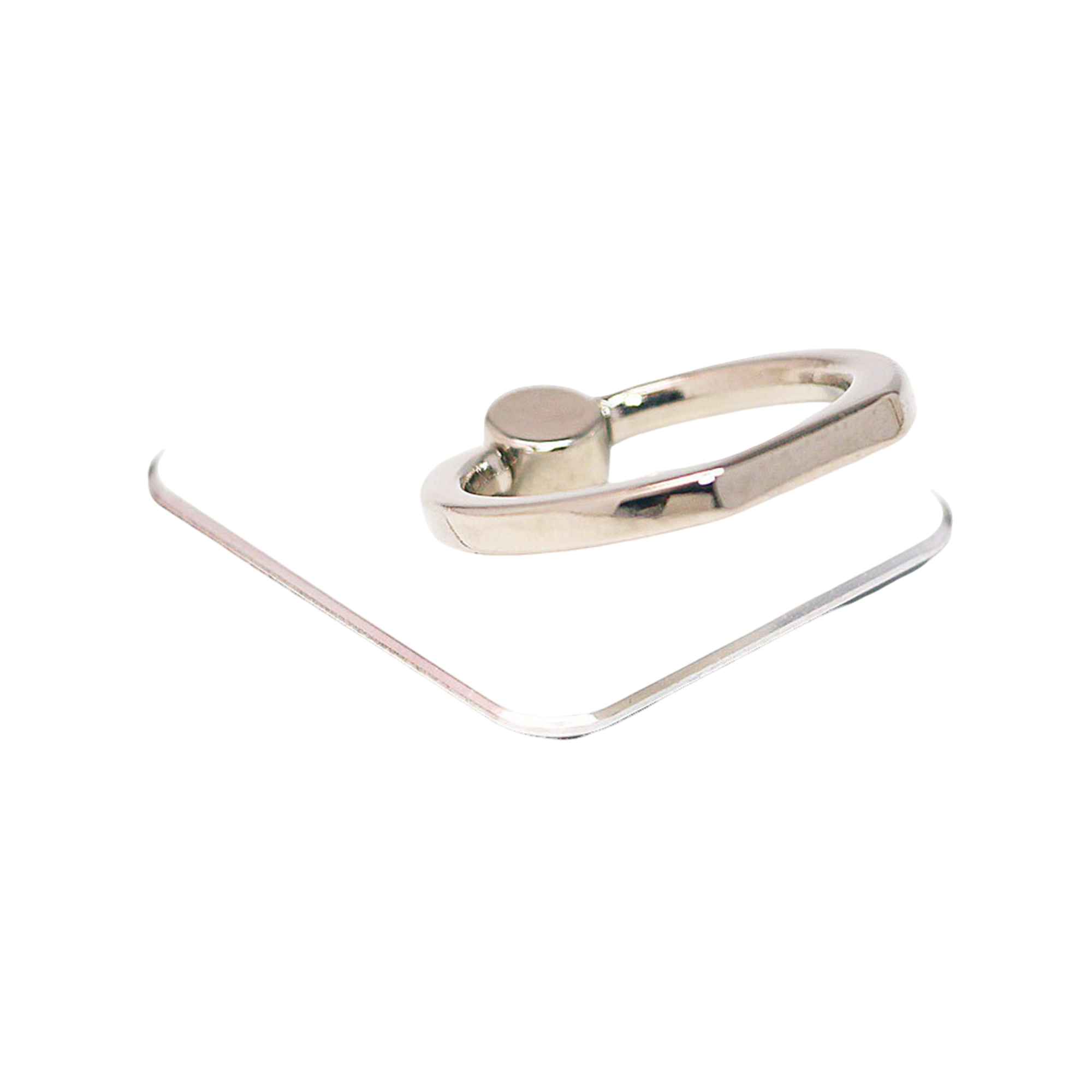 Rotating Phone Ring Grip With Kickstand 1.58" x 1.38" 10