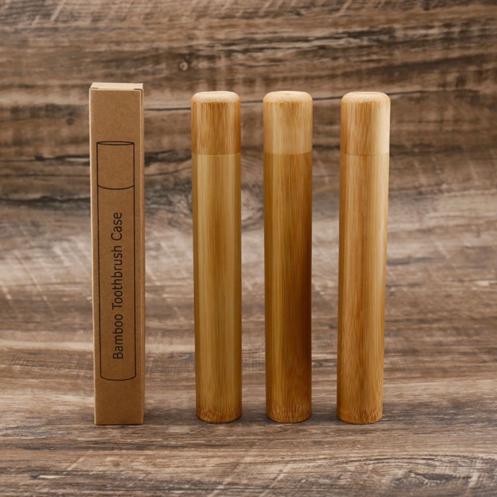 Portable Bamboo Toothbrush Case 4