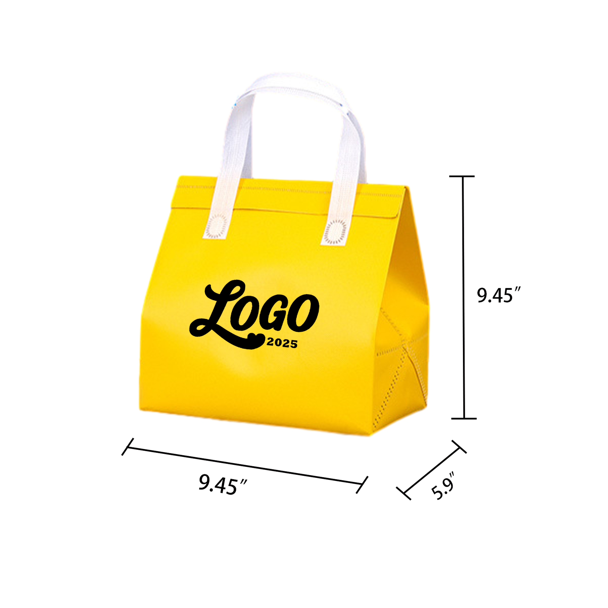 Foldable Non-Woven Aluminum Foil Insulated Bag 2