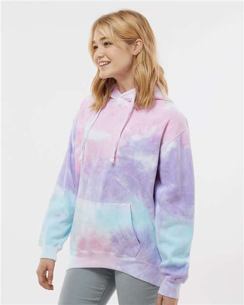 Unisex Tie-Dyed Hooded Sweatshirt - 8777 71