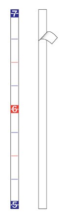Height Marker Decal