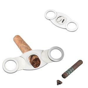 Compact Rectangle Cigar Cutter With Double Sharp Blades 10
