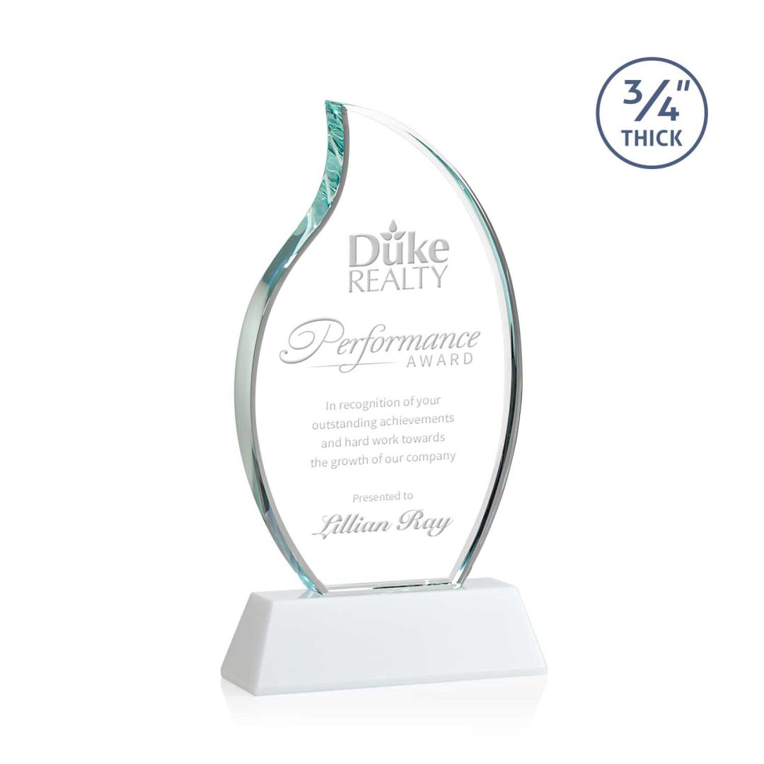 Croydon Flame Award on Newhaven Base - White 7