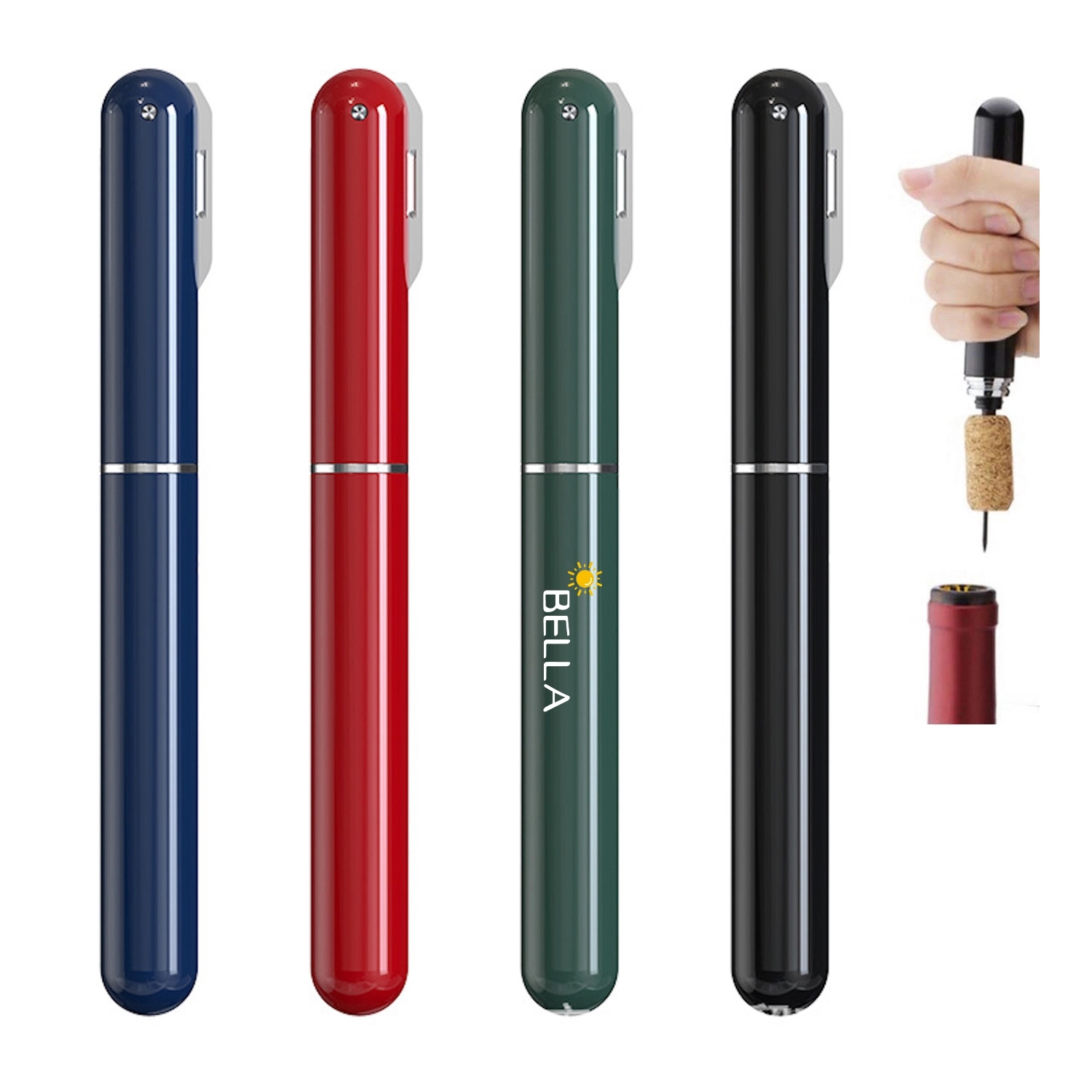 Portable 2-In-1 Enhanced Air Pump Bar Accessories Opener 1