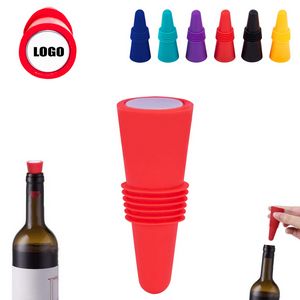 Durable Silicone Cone Wine Cork Bottle Stopper 2