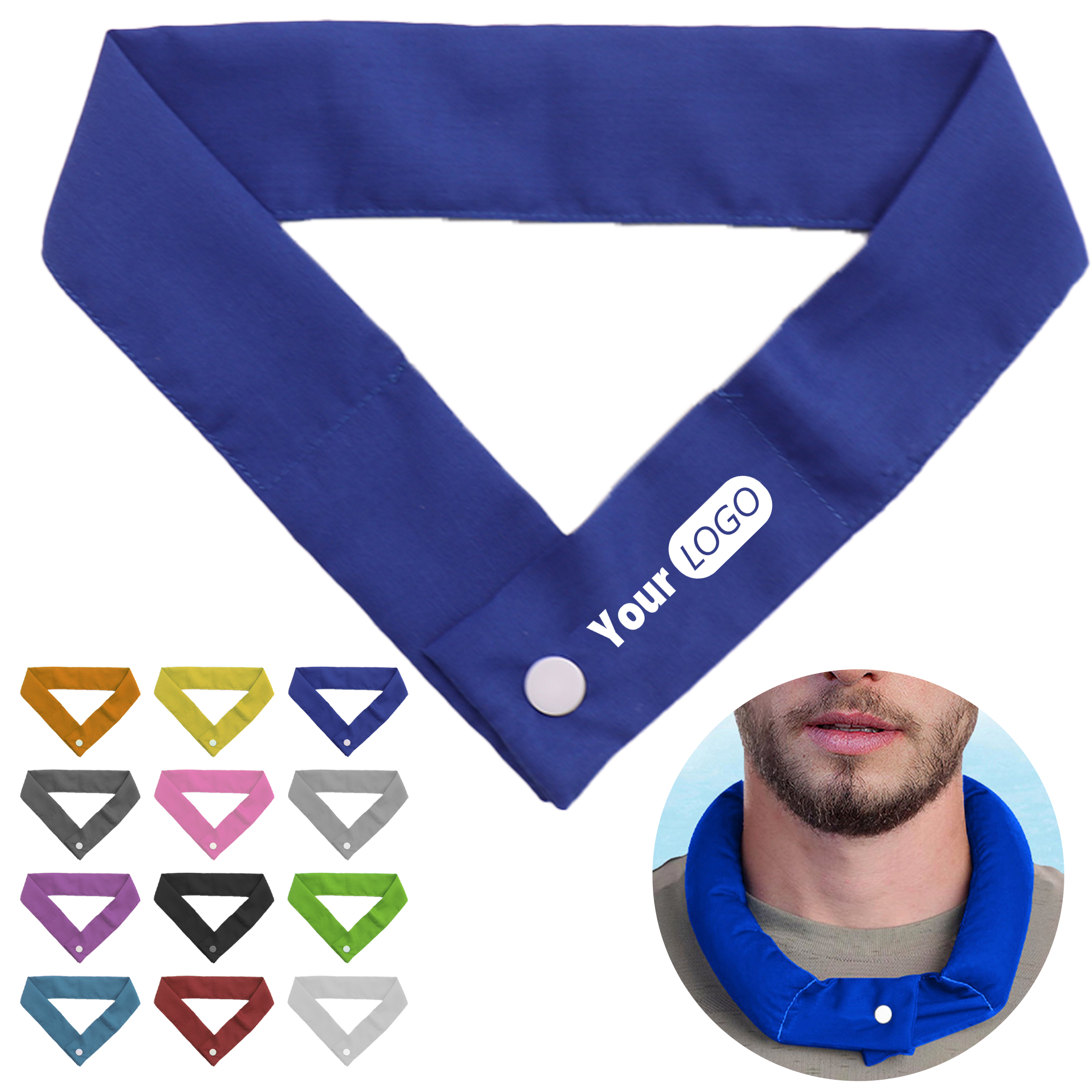 Polyester Cotton Cooling Neck Wrap 20