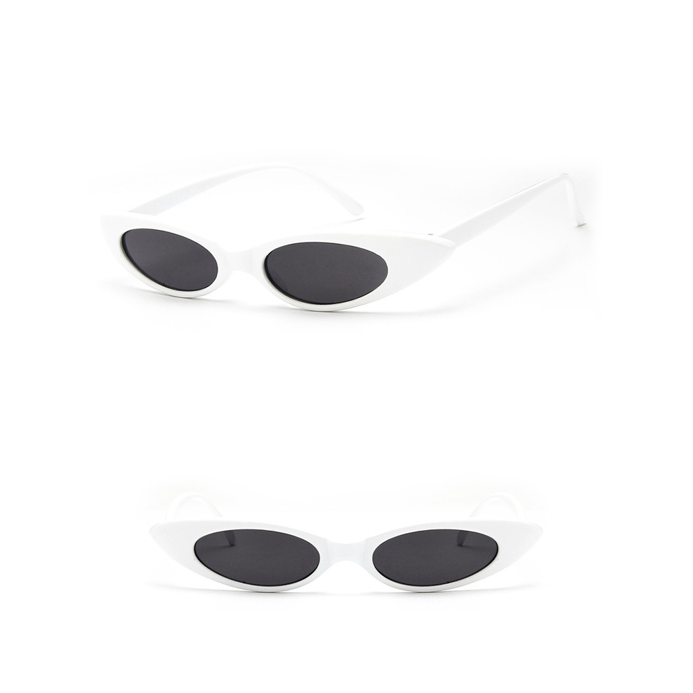 Oval cat eye retro sunglasses 3