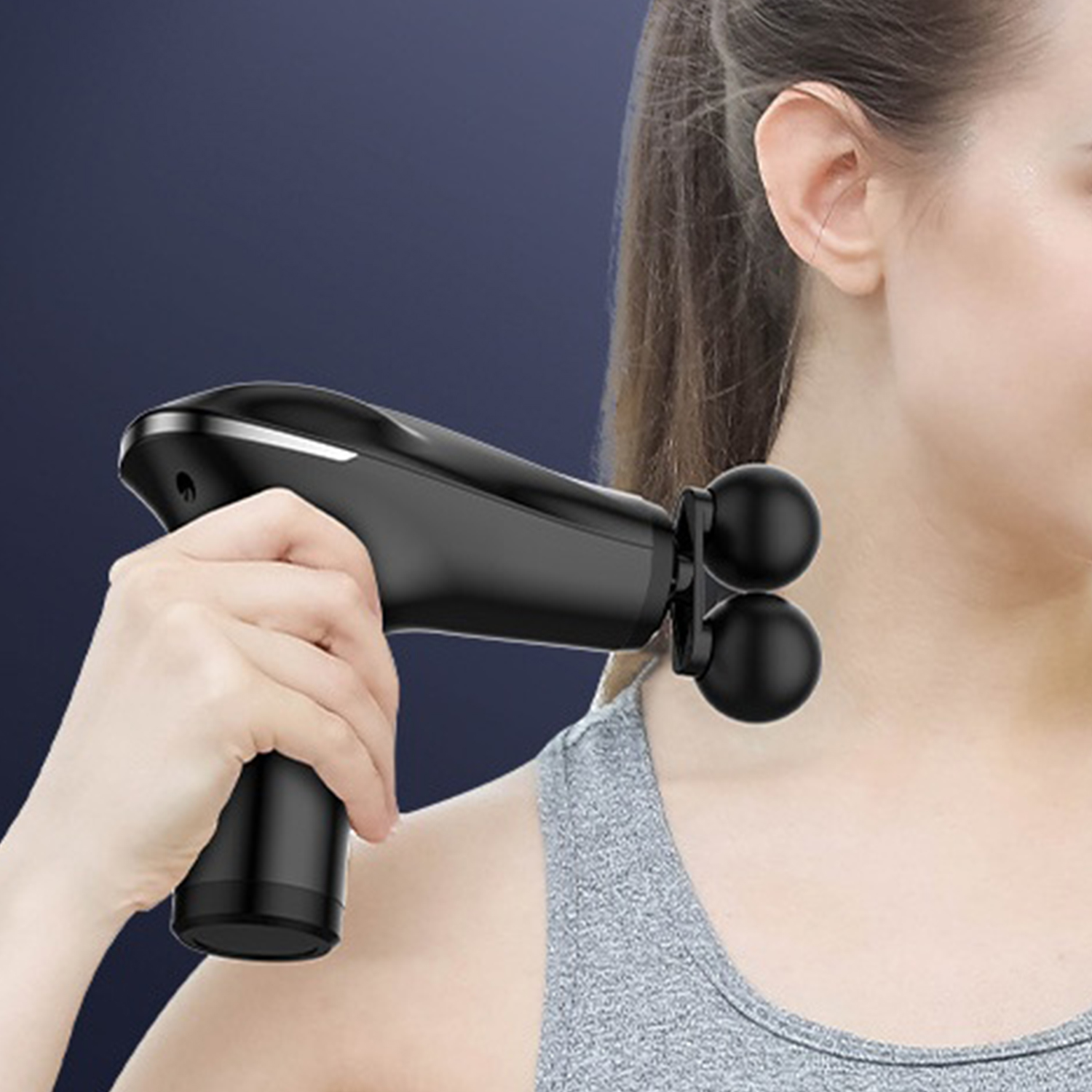Deep Tissue Double Heads Massage Gun 3