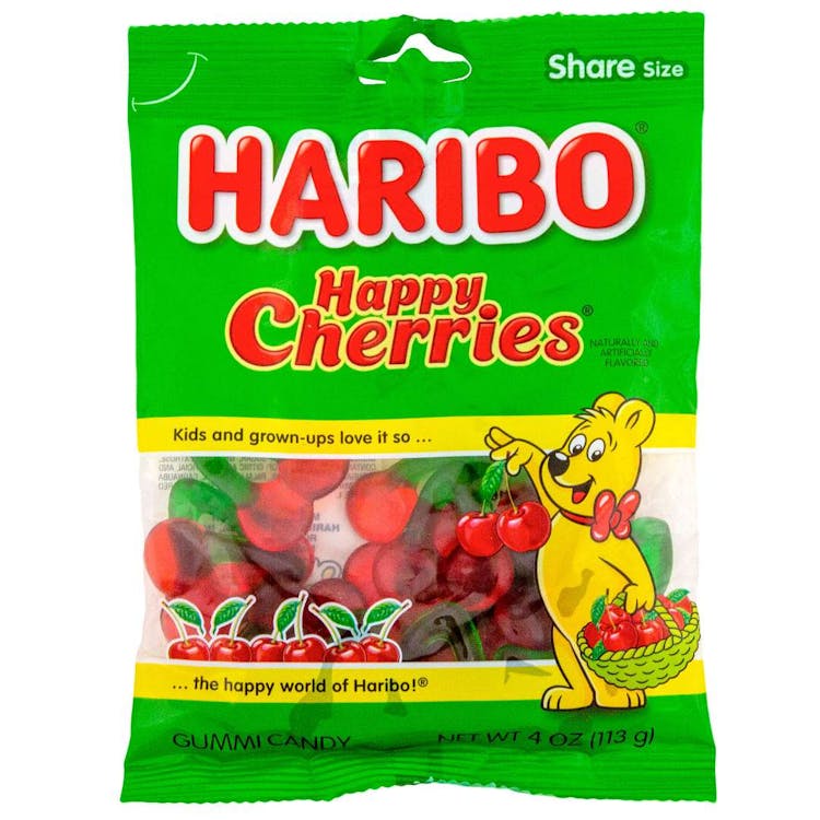 Haribo Happy Cherries Gummi Candy 2