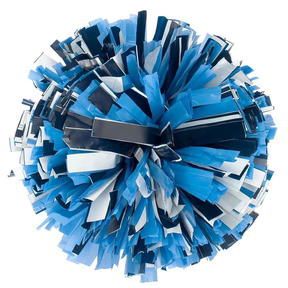 Custom Plastic Show Pom - Mixed Colors 23