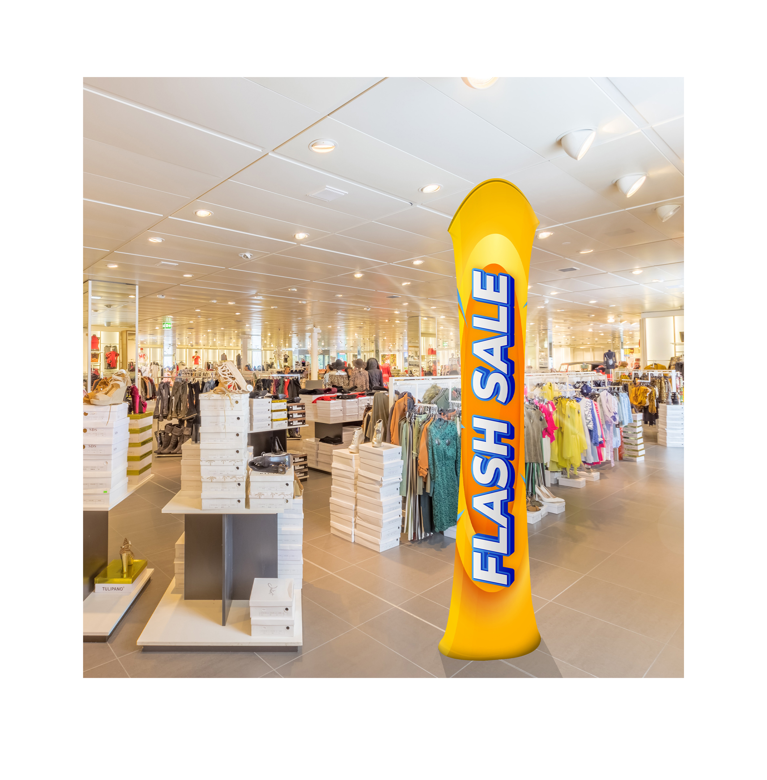 Column 3D Tension Fabric Display