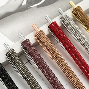 Glitter Flakes Click Activated Metal Pen 3