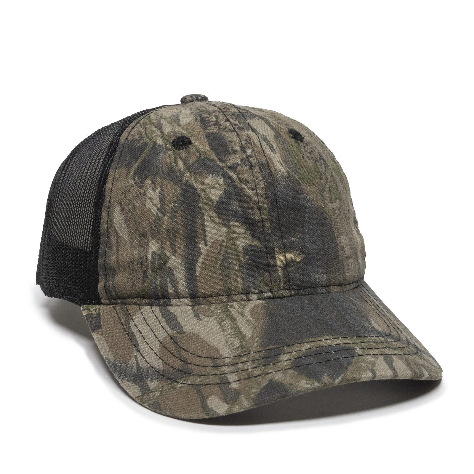 Washed Camo Mesh Back 2