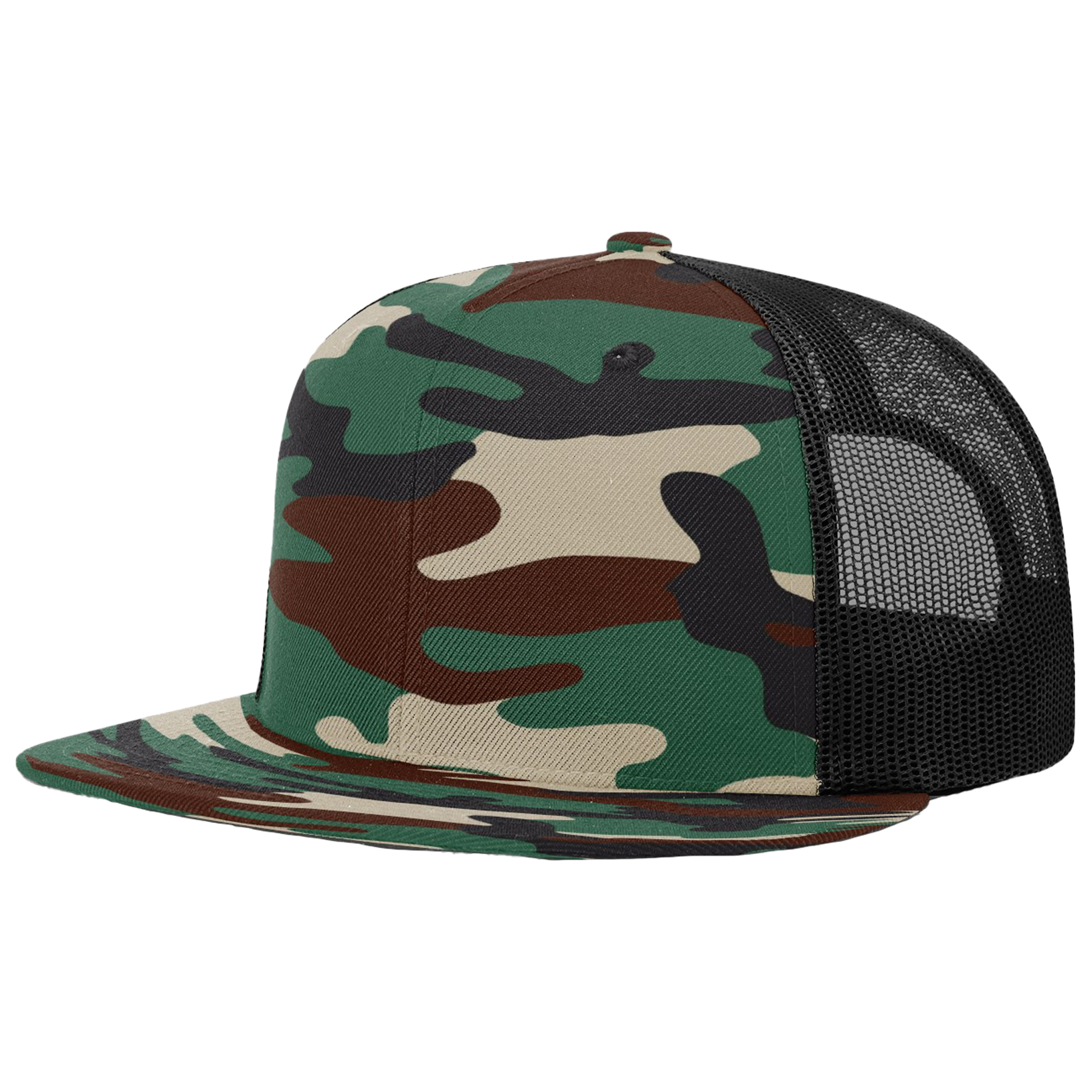 Richardson 511 Snapback Wool Blend Flatbill Trucker Hat 40