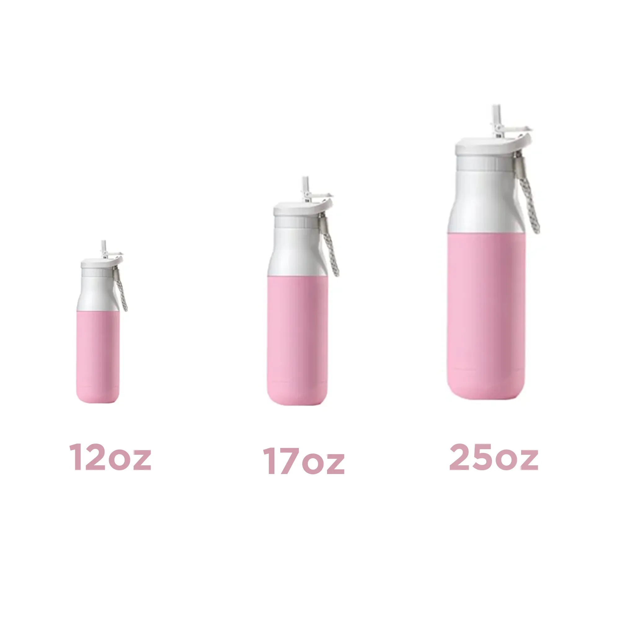 12Oz Stainless Steel Double Layer Leakproof Sports Thermos 15
