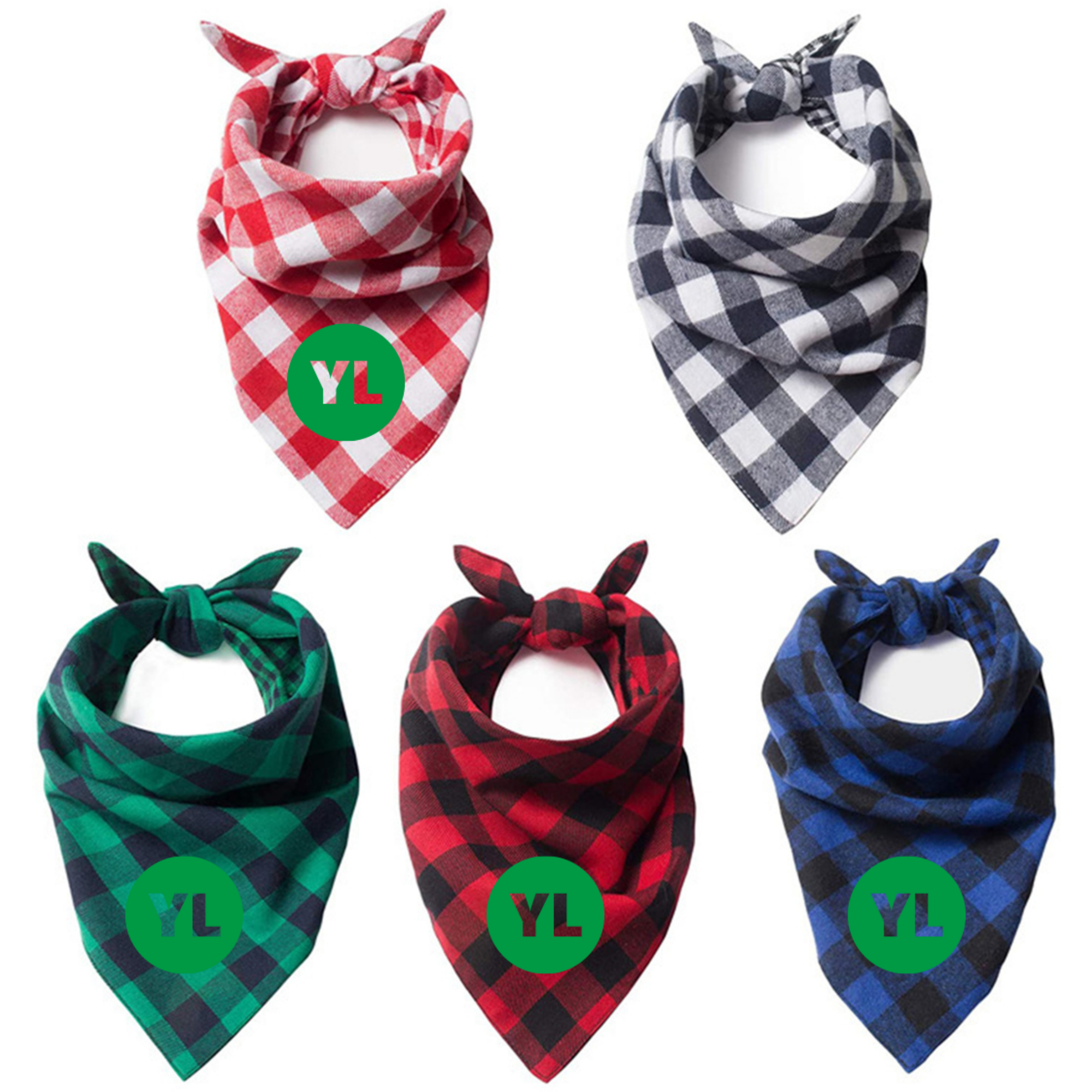 Christmas Cotton Pet Drool Towel 2